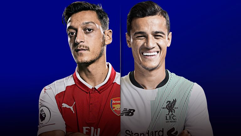 Watch Arsenal v Liverpool live on Friday Night Football