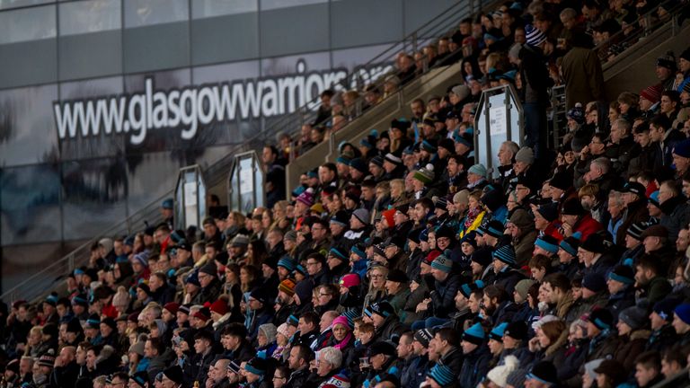 Over 7,000 fans had to evacuate the Scotstoun Stadium after a fire alarm sounded before half-time