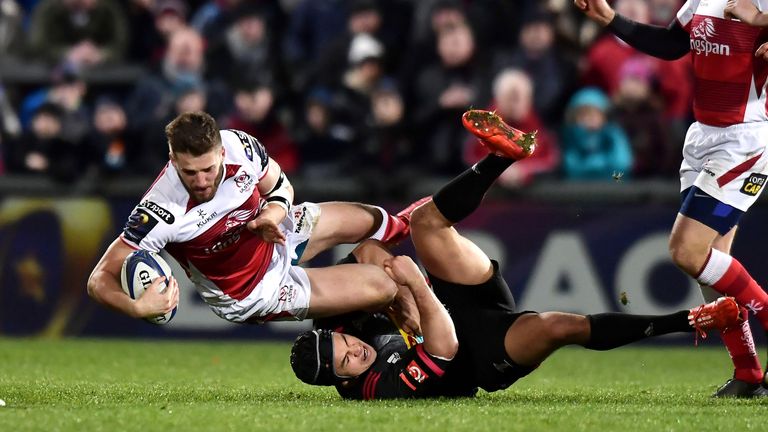 Ulster pulled away in the second period in an ultra-clinical performance 