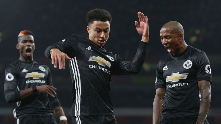 Manchester United turned in an 'A+' display at the Emirates on Saturday, according to Sky Sports pundit Leon Osman