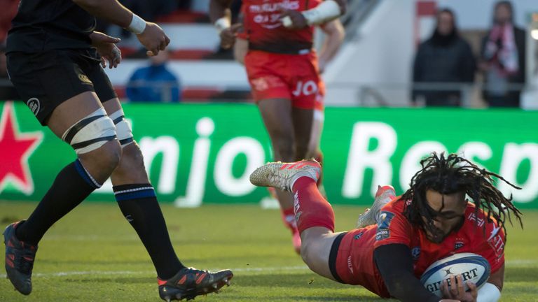 Nonu's try came after a number of missed opportunities for Toulon