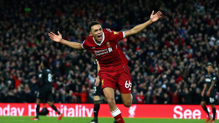 Alexander-Arnold has enjoyed a breakout season