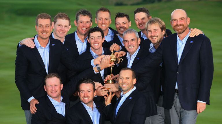 McGinley was Europe's last captain on home soil in 2014