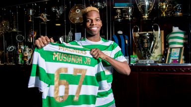 Image of Charly Musonda is 'very happy' to have joined Scottish Premiership leaders Celtic on loan from Chelsea