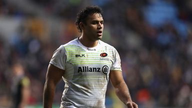 Billy Vunipola was withdrawn at half-time at the Liberty Stadium