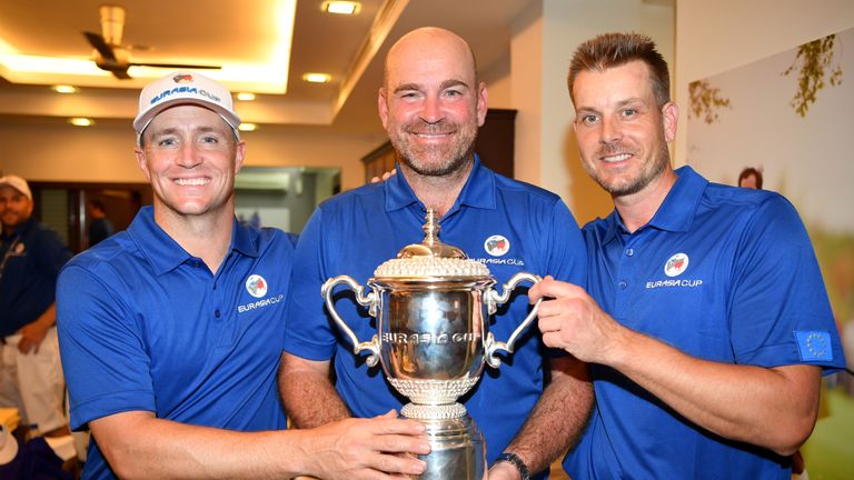 European golfers won three titles worldwide just a week after Bjorn led his side to victory at the EurAsia Cup