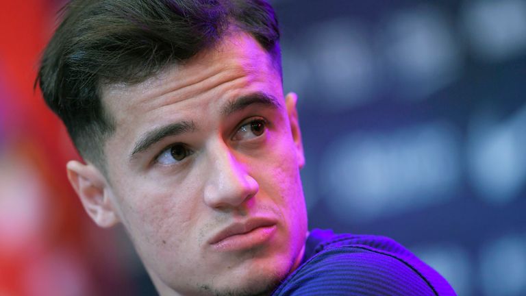 Philippe Coutinho's home in Barcelona was burgled on Monday