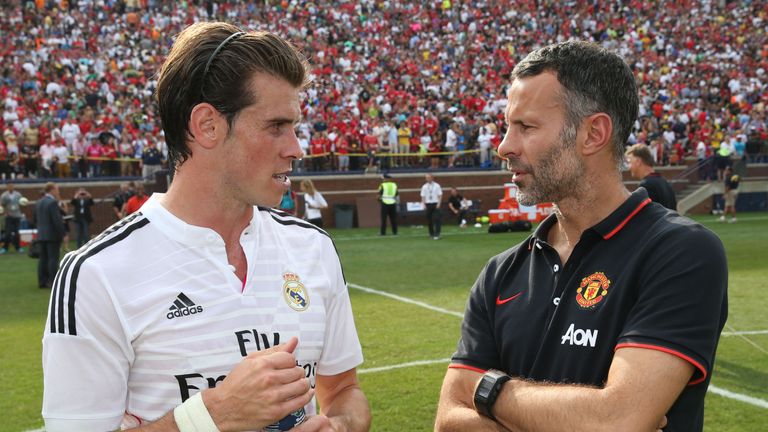 Ryan Giggs (right) will pass his experience onto Gareth Bale