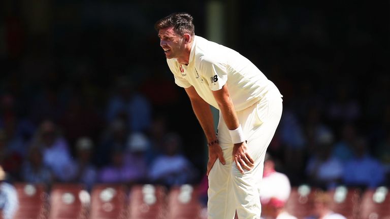 The England bowlers were made to toil in scorching conditions in New South Wales