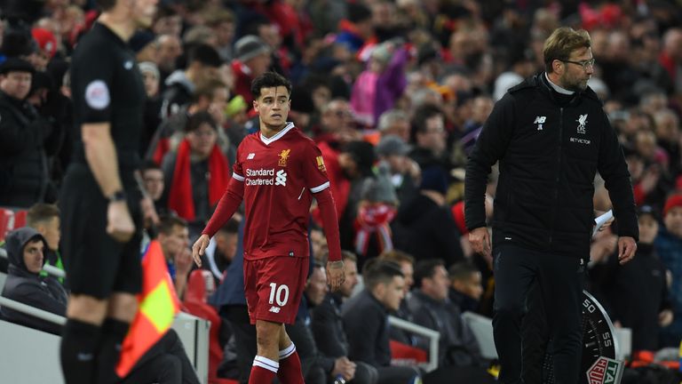 Philippe Coutinho has been heavily linked with Barcelona