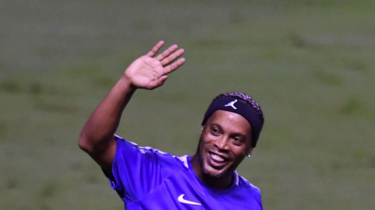 Ronaldinho is hanging up his boots at the age of 37