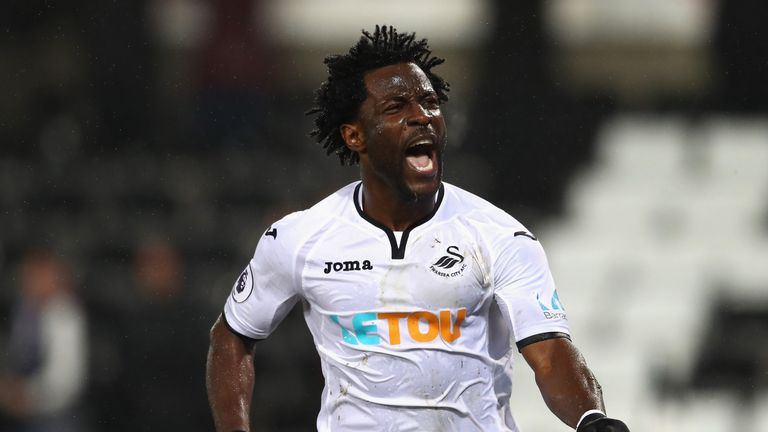 Wilfried Bony is yet to feature for Swansea in the Sky Bet Championship
