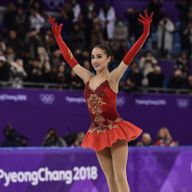 Alina Zagitova followed her short programme world record 82.92 with 156.65 points in the free dance