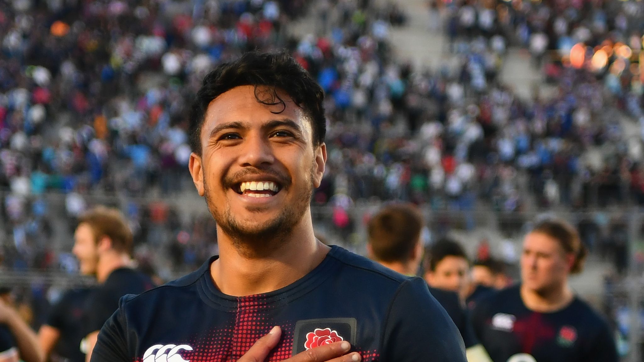 Dual-code international Denny Solomona moving home to chase Super Rugby -  NZ Herald