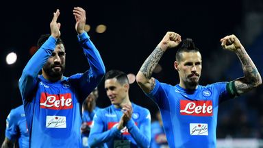 Marek Hamsik scored in Napoli's win at Cagliari