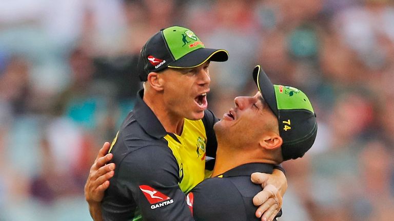David Warner has led Australia into the Tri-Series final in Steve Smith's absence