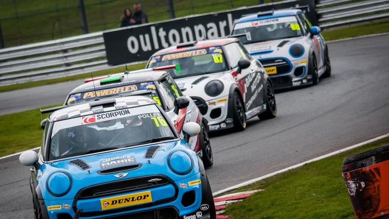 Jo Polley in action at Oulton Park