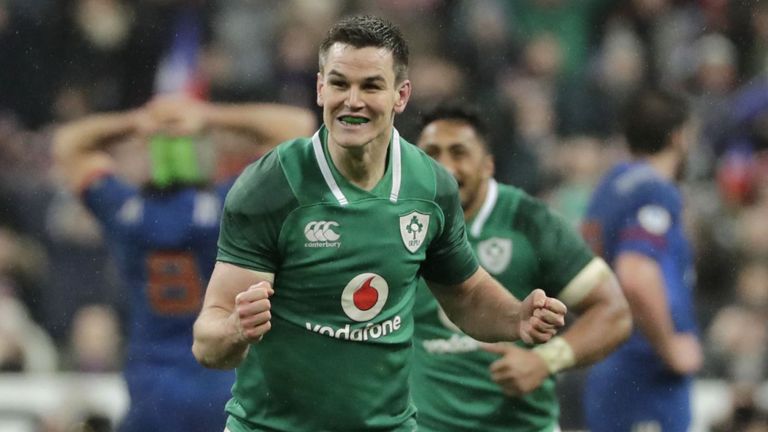 Johnny Sexton pulled victory out of the fire for Ireland in Paris with a long-range drop-goal 