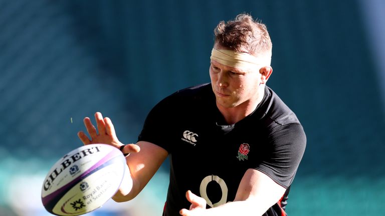 Dylan Hartley is ready to return to action on Friday