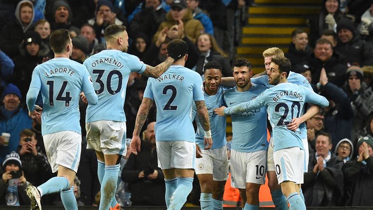 Man City are runaway leaders in the Premier League