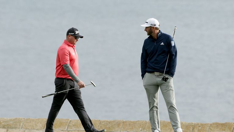 Potter Jr and Johnson were part of the final group on Sunday