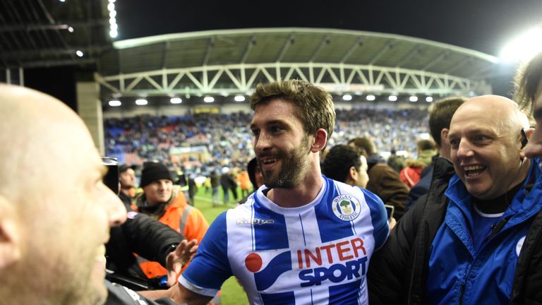 Will Grigg was the hero as his winning goal stunned the Premier League leaders