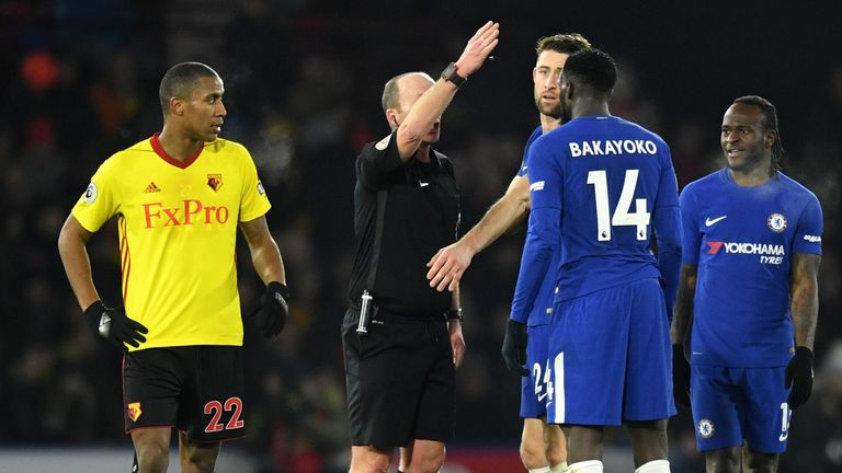Tiemoue Bakayoko endured a miserable 30 minutes against Watford