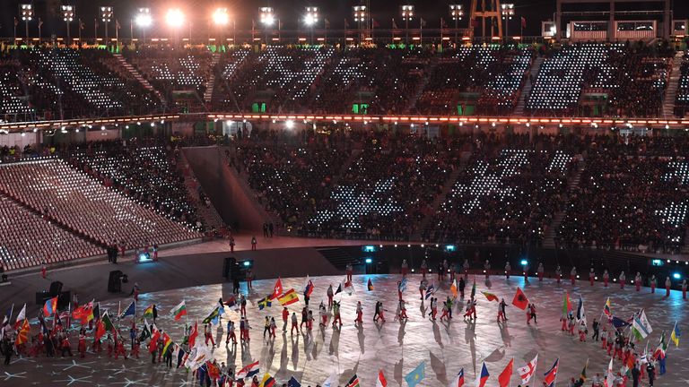 A vibrant ceremony brought the 2018 Winter Olympics to a close