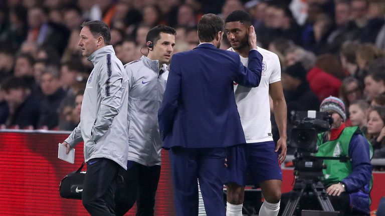 Joe Gomez returns to the English national team