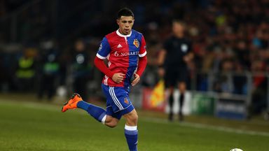 Basel left-back Blas Riveros is attracting attention 