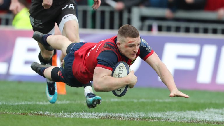 Andrew Conway scored a magnificent try to clinch victory