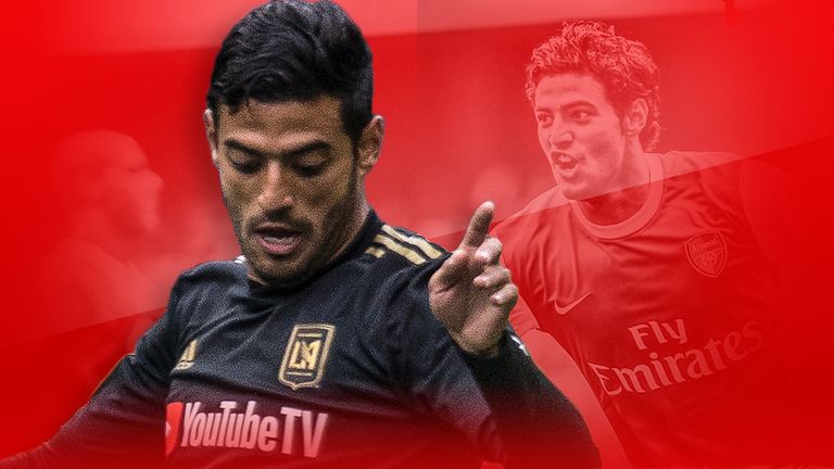Former Arsenal striker Carlos Vela has moved to MLS aged 29