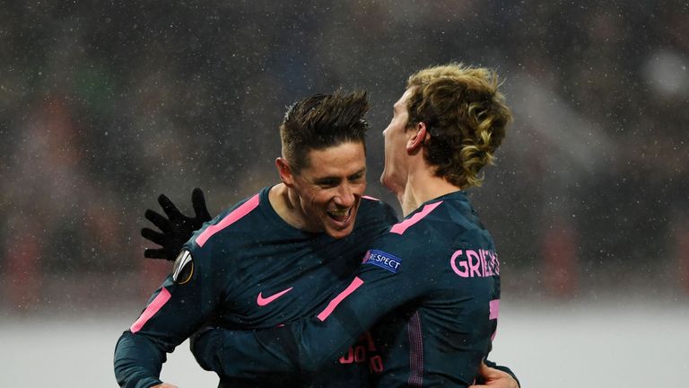 Fernando Torres scored in Atletico Madrid's win against Lokomotiv Moscow