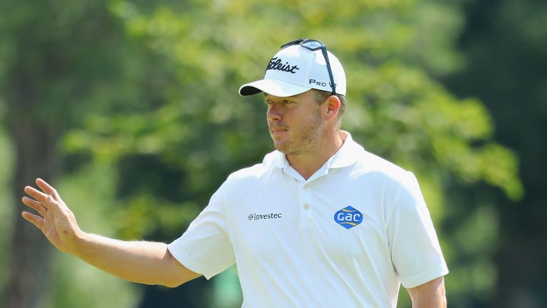 Coetzee delighted the local fans with his second victory at the course