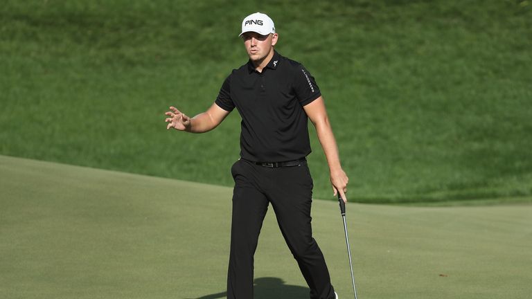 Matt Wallace posted a round of 70 to share the lead going into the final round