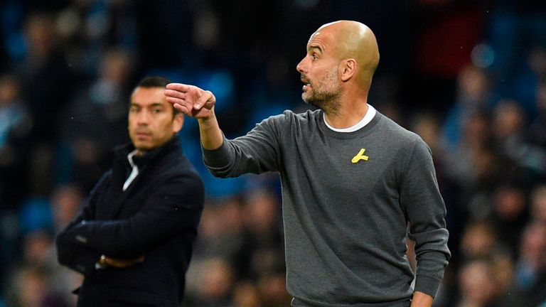 Pep Guardiola spoke out against the jail terms handed out to the Catalan leaders