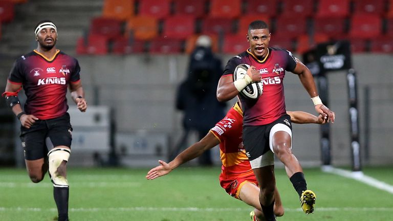 Anthony Volmink scored the Kings' fifth try in Port Elizabeth