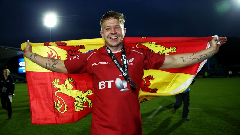 James Davies will become Scarlets' 230th international