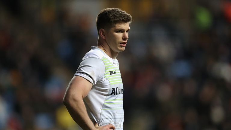 On the losing side opposite Ireland's Sexton in the Six Nations, Saracens fly-half Owen Farrell has a chance for revenge