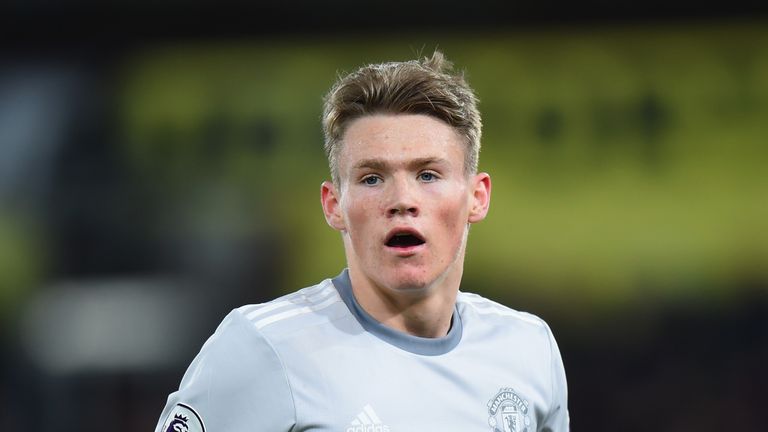 McTominay has been called up to Alex McLeish's Scotland squad