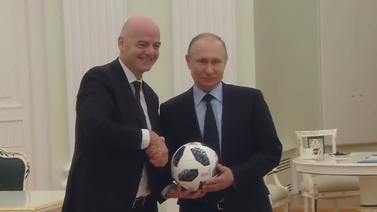 Russia will host the World Cup this summer