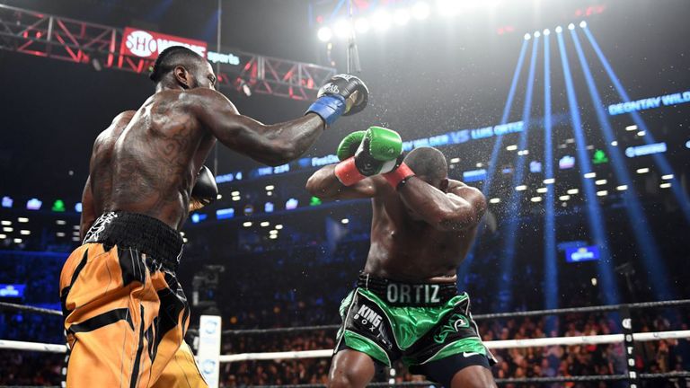 Wilder's right was always ready to unload