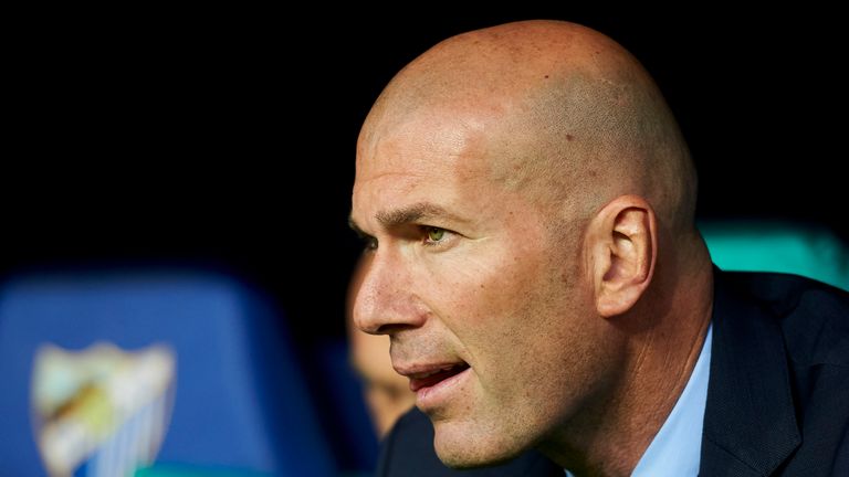 Zinedine Zidane's Real Madrid have no injury concerns
