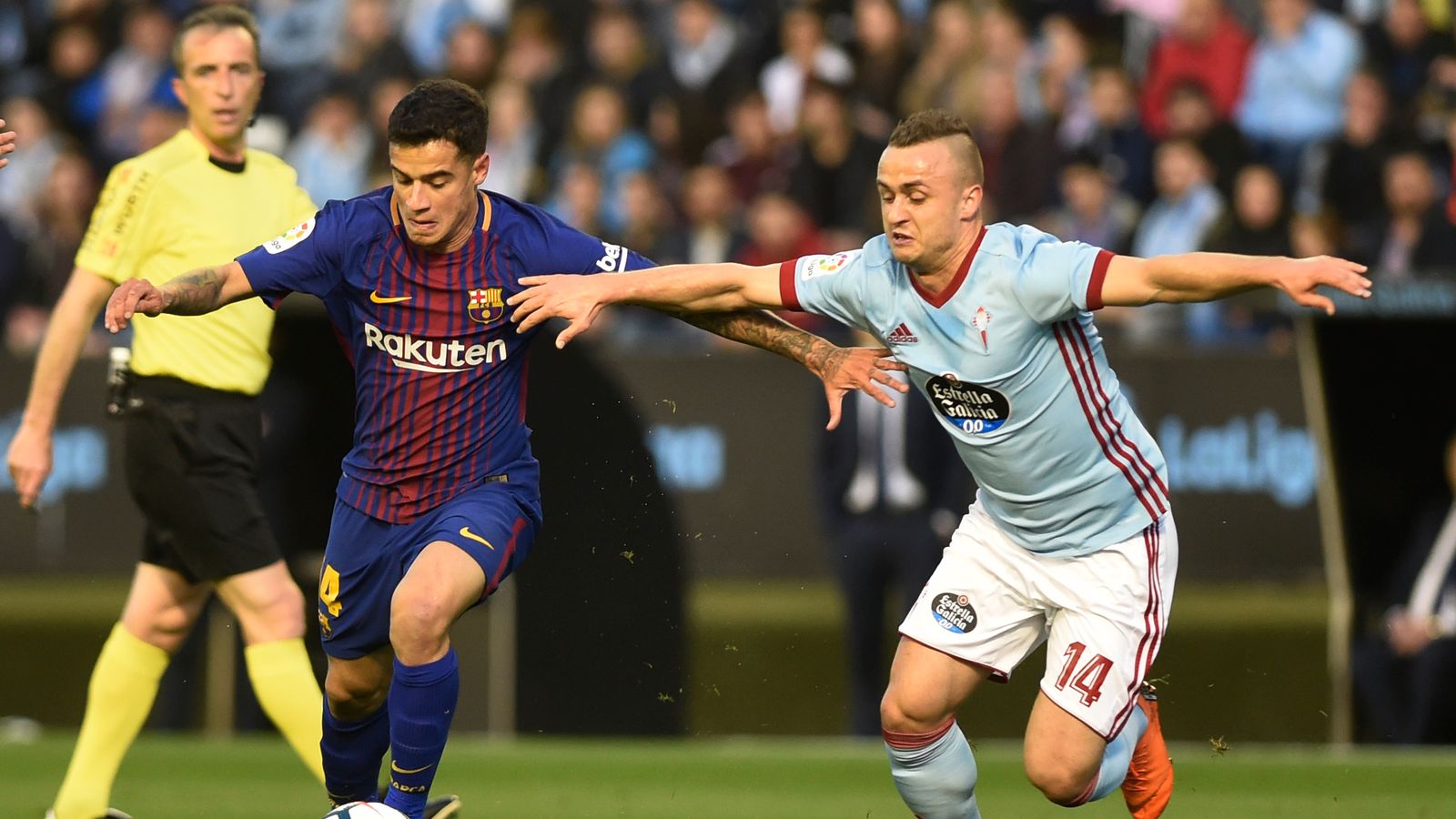 Match Report Celta Vigo 2 2 Barcelona 17 Apr 2018