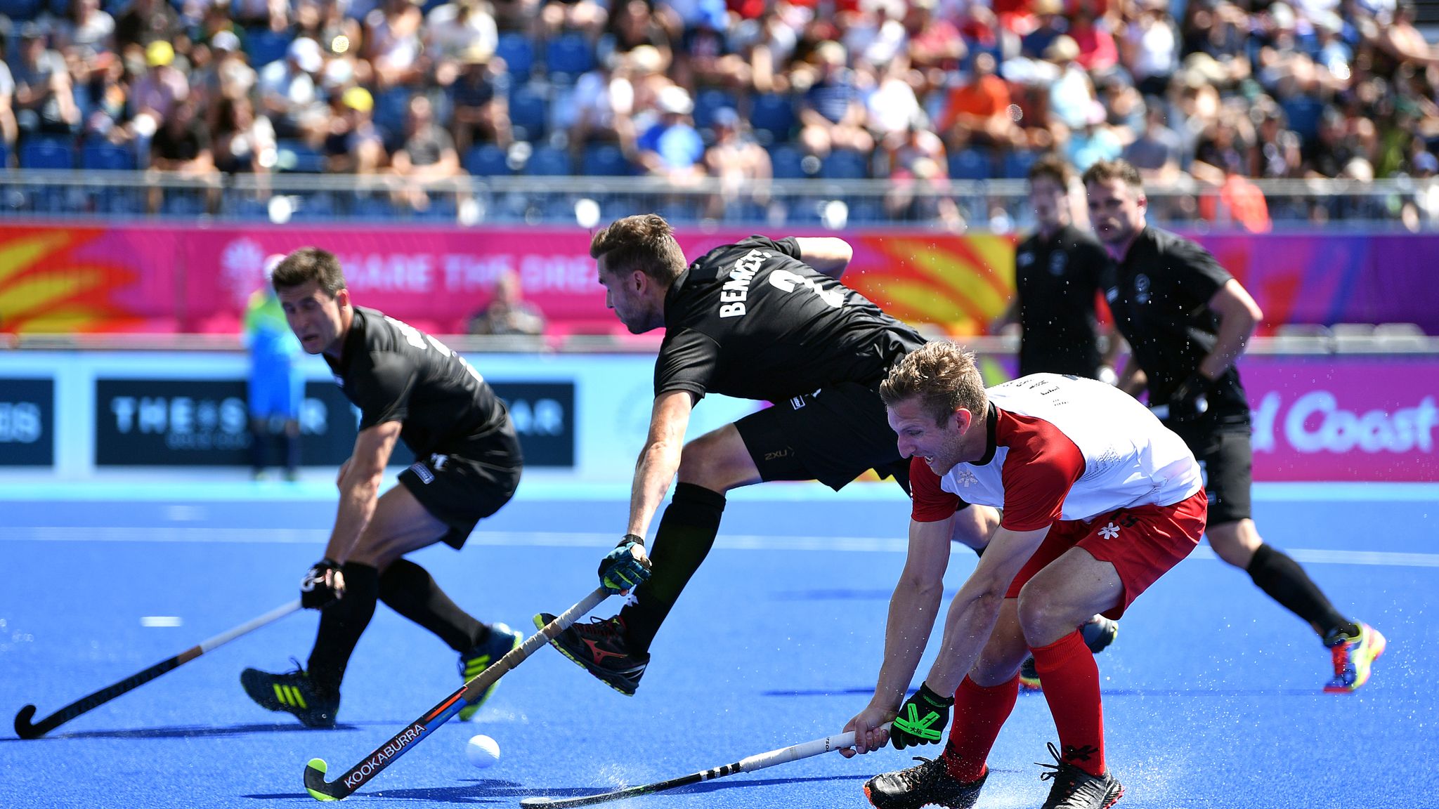 Field hockey umpires worked with AXIWI at European Championship