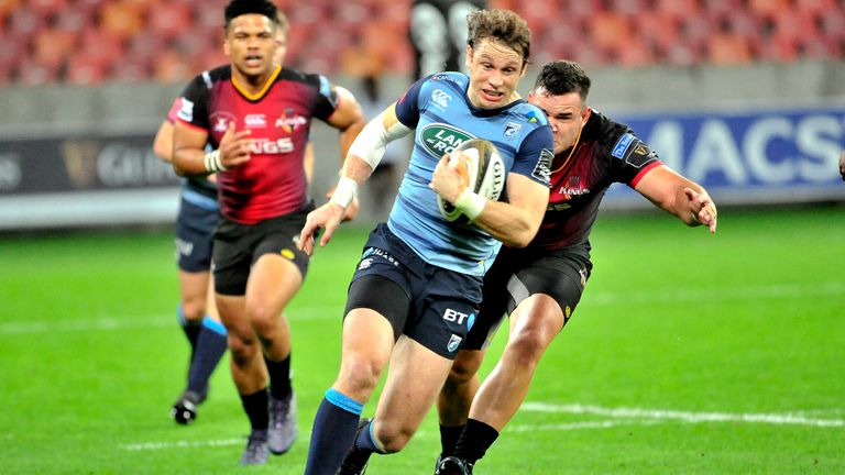 Blaine Scully was also on the scoresheet in South Africa as the Blues romped past the Kings