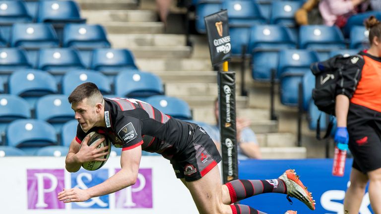 Blair Kinghorn has developed into a star performer for Edinburgh