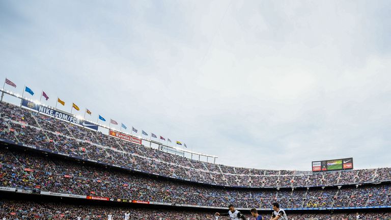 Cruyff has been heavily linked with a return to Barcelona as a sporting director