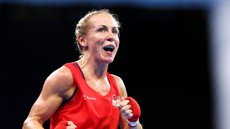 Lisa Whiteside is guaranteed a bronze medal