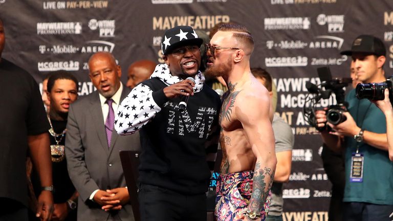 Mayweather has not boxed since August 2017